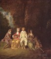 Pierrot Inhalt Jean Antoine Watteau Klassik Rokoko